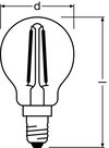 PARATHOM® Retrofit CLASSIC P 25 2.5 W/2700 K E14