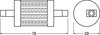 PARATHOM® LINE R7s 78.0 mm 60 7 W/2700 K R7s