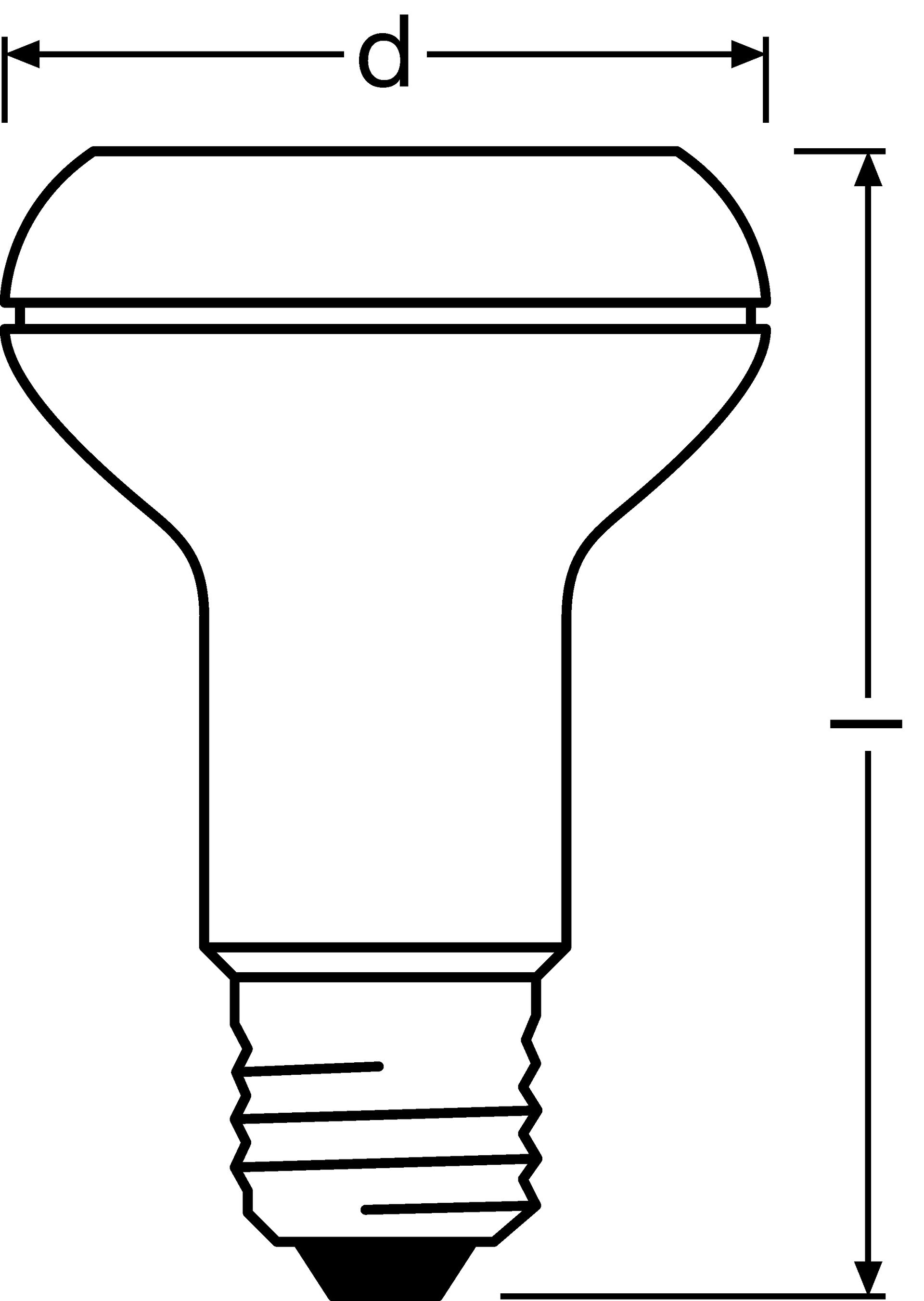 PARATHOM® R63 64 36° 5 W/2700 K E27 – Görsel 2 / 2