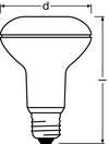 PARATHOM® R80 71 36° 5 W/2700 K E27