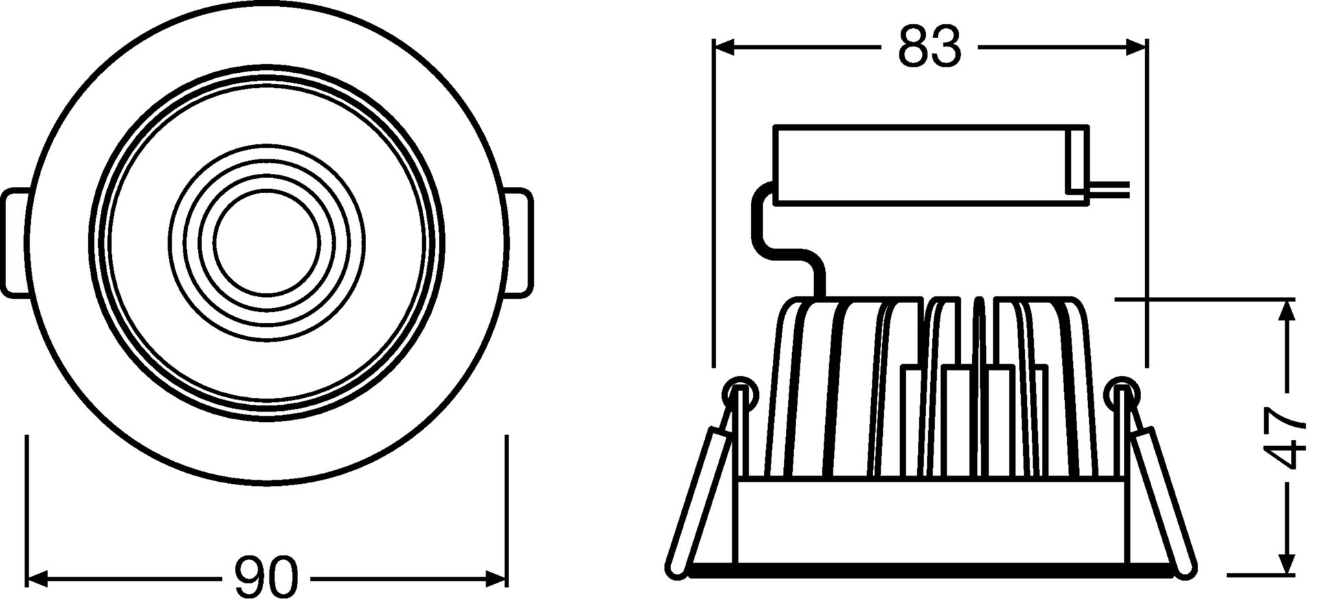SPOT ADJUST 8 W 3000 K WT – Görsel 2 / 2