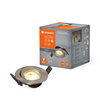 LED SPOT RECESS TWISTLOCK GU10 Incl. Osram LED 4.3W GU10 Brushed Nickel
