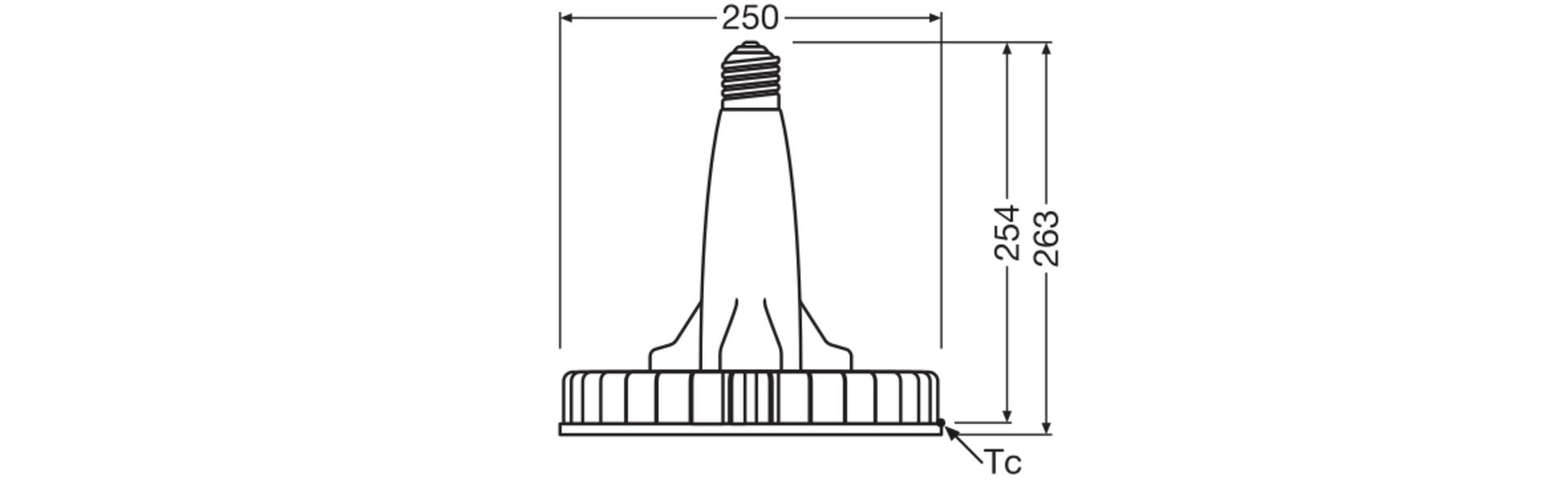 HID LED HIGHBAY UNIVERSAL PERFORMANCE 25000 LM 160W 840 E40 – Image 4 of 7