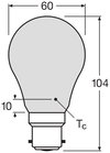 LED Retrofit CLASSIC A 7.5W 827 Frosted B22d