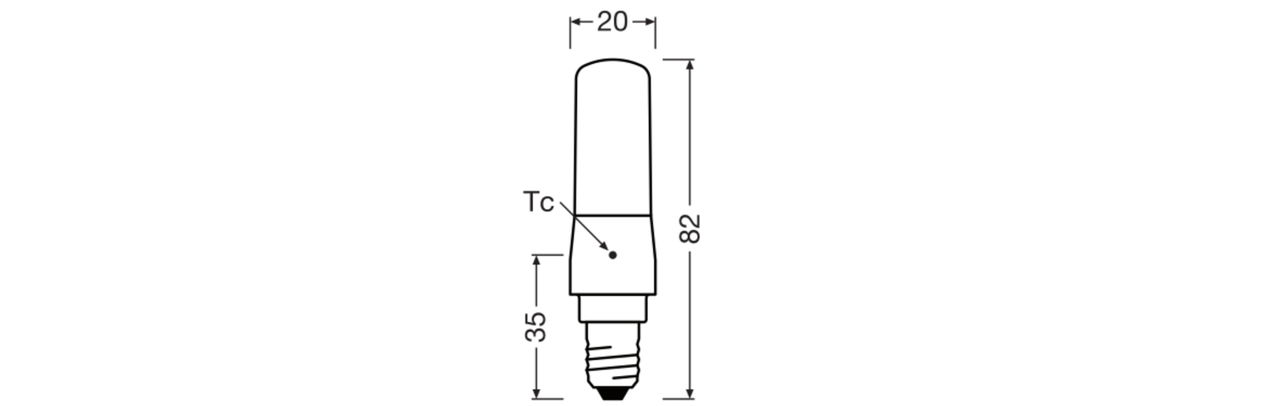 LED SPECIAL T SLIM DIM 6.5W 827 Clear E14 – Image 4 of 7
