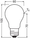 LED CLASSIC A ENERGY EFFICIENCY A S 7.2W 840 Frosted E27
