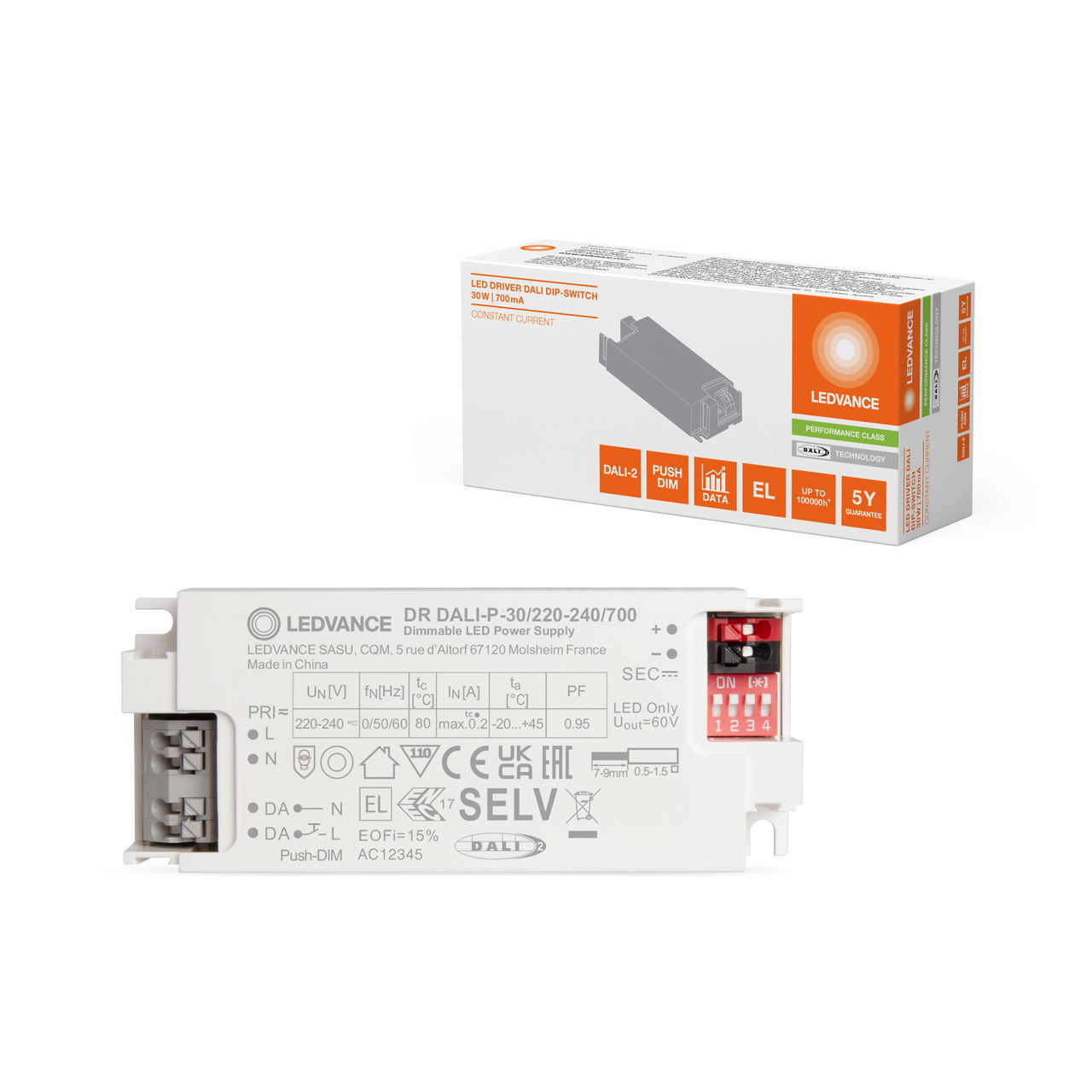 LED DRIVER DALI PERFORMANCE GEN 3 -30/220-240/700 – Image 3 of 4