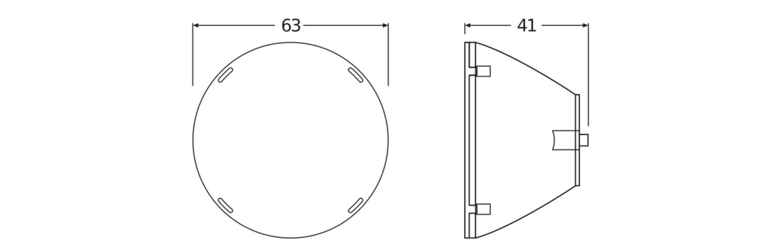 TRACKLIGHT SPOT REFLECTOR 20W 15DEG – Image 2 of 2
