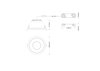 DOWNLIGHT COMFORT ZIGBEE UGR19 D200 P 30W 93040 U19 WT