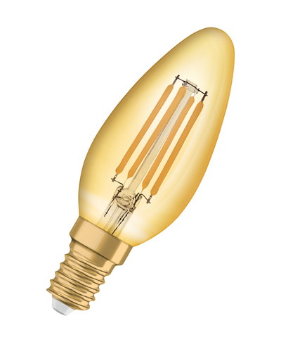 Vintage 1906® LED CLASSIC B 4W 824 Gold E14