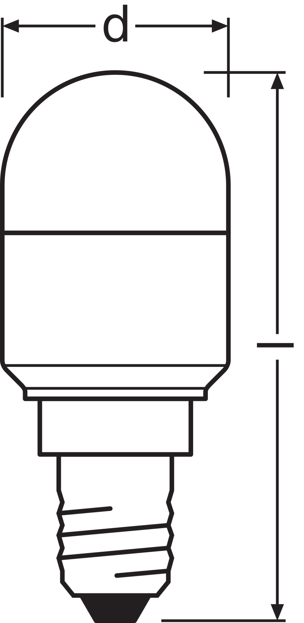 LED SPECIAL T26 P 2.3W 865 Frosted E14 – Image 4 of 5