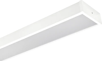 LITERA SURFACE LINEAR 1180MM 4800LM 39W 4000K FIXED OUTPUT (DIPSWITCH POWER SELECT)