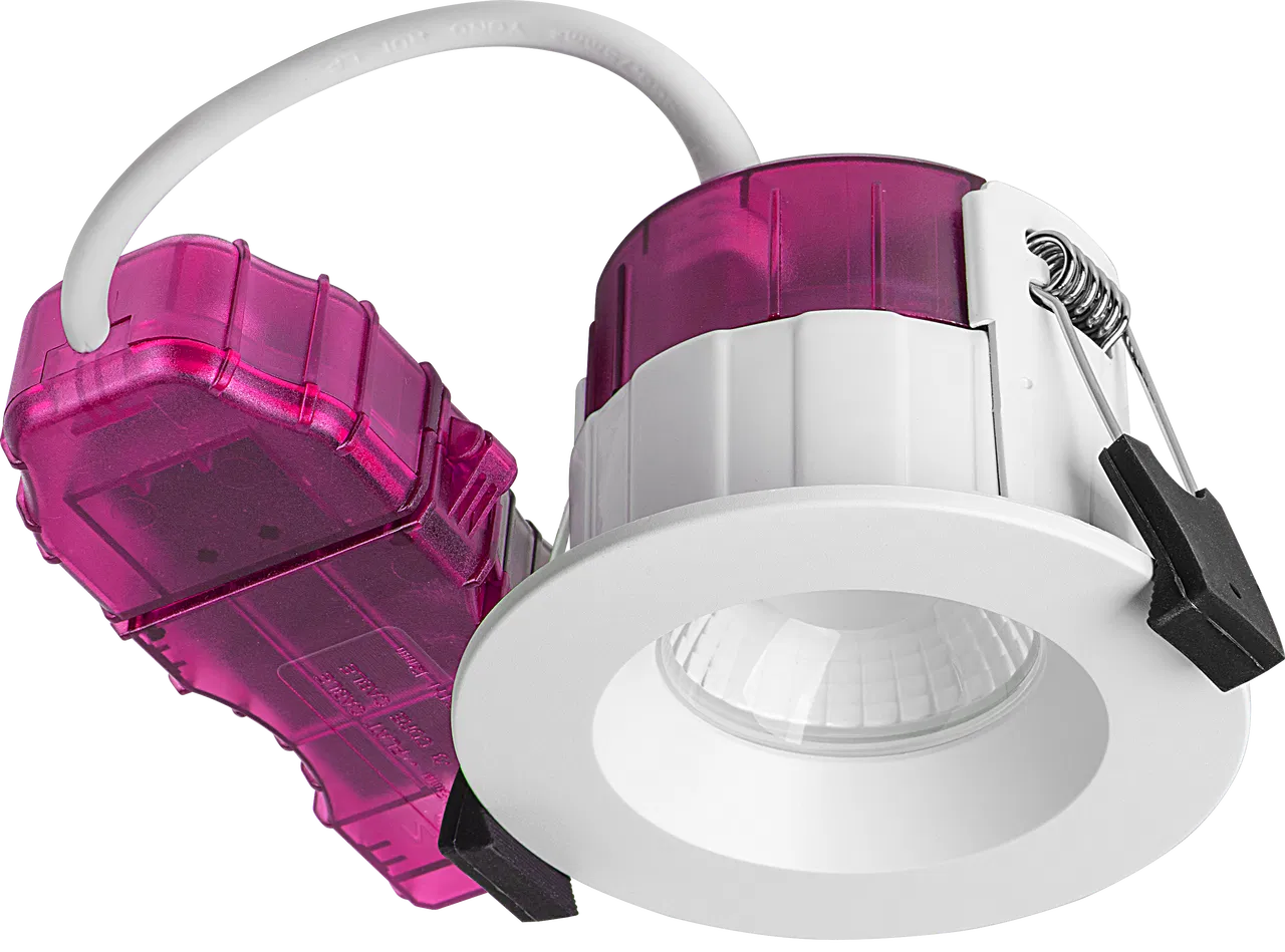 FTYPE ELITE 4W/6W 750LM POWER CHANGE & 4COLOUR CCT 2700K 3000K 4000K 6000K DIMMABLE IP65 WHITE - REGRESSED