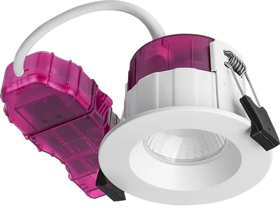 FTYPE ELITE 4W/6W 750LM POWER CHANGE & 4COLOUR CCT 2700K 3000K 4000K 6000K DIMMABLE IP65 WHITE - REGRESSED