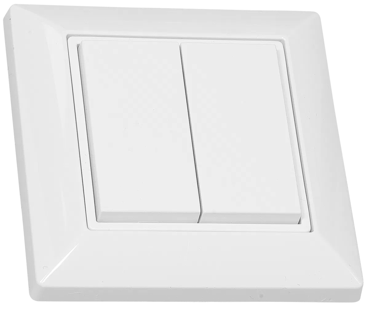 LUCECO PLATFORM WIRELESS SYSTEM DOUBLE WALL SWITCH