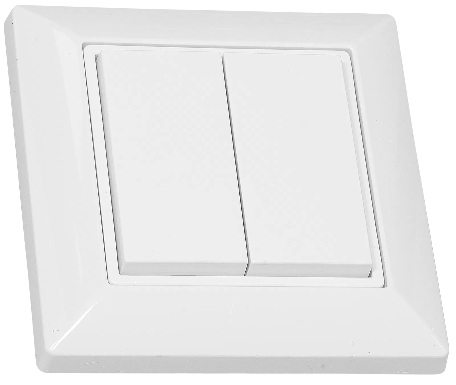 LUCECO PLATFORM WIRELESS SYSTEM DOUBLE WALL SWITCH