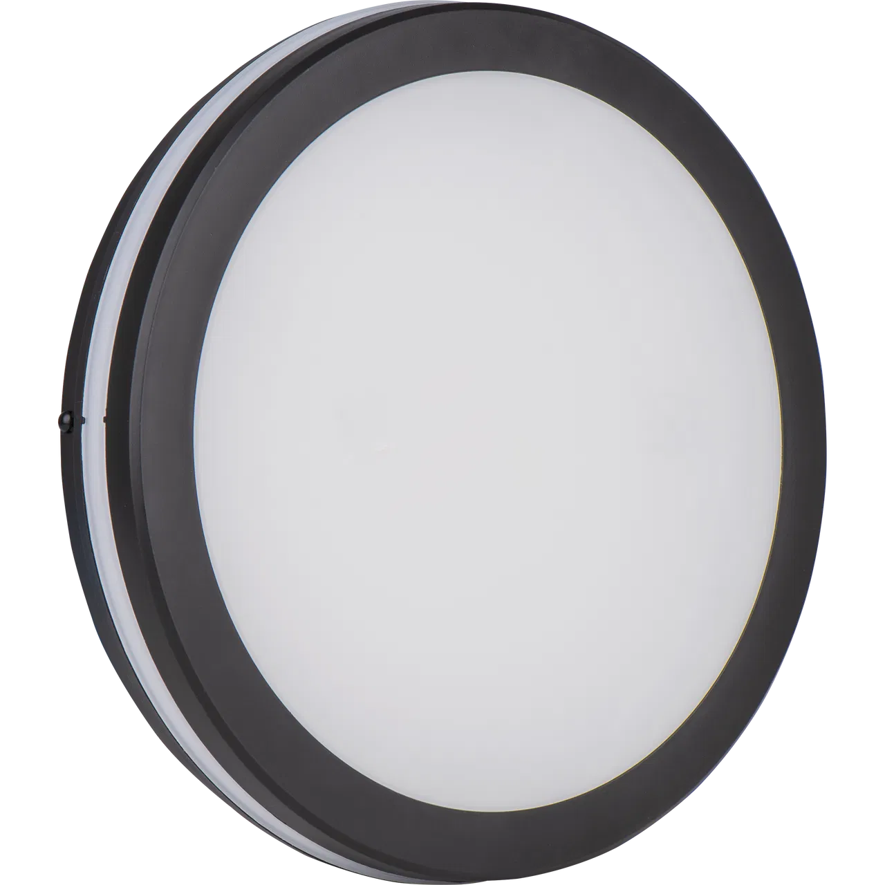 CIRCULUS BULKHEAD 24W 2900LM WATTAGE CHANGE CCT IP65 - BLACK Ã˜300MM