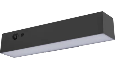 ERA DECORATIVE SLIM SOLAR BRICK LIGHT 7W 1000LM 3000K IP54 WITH PIR - SLATE GREY