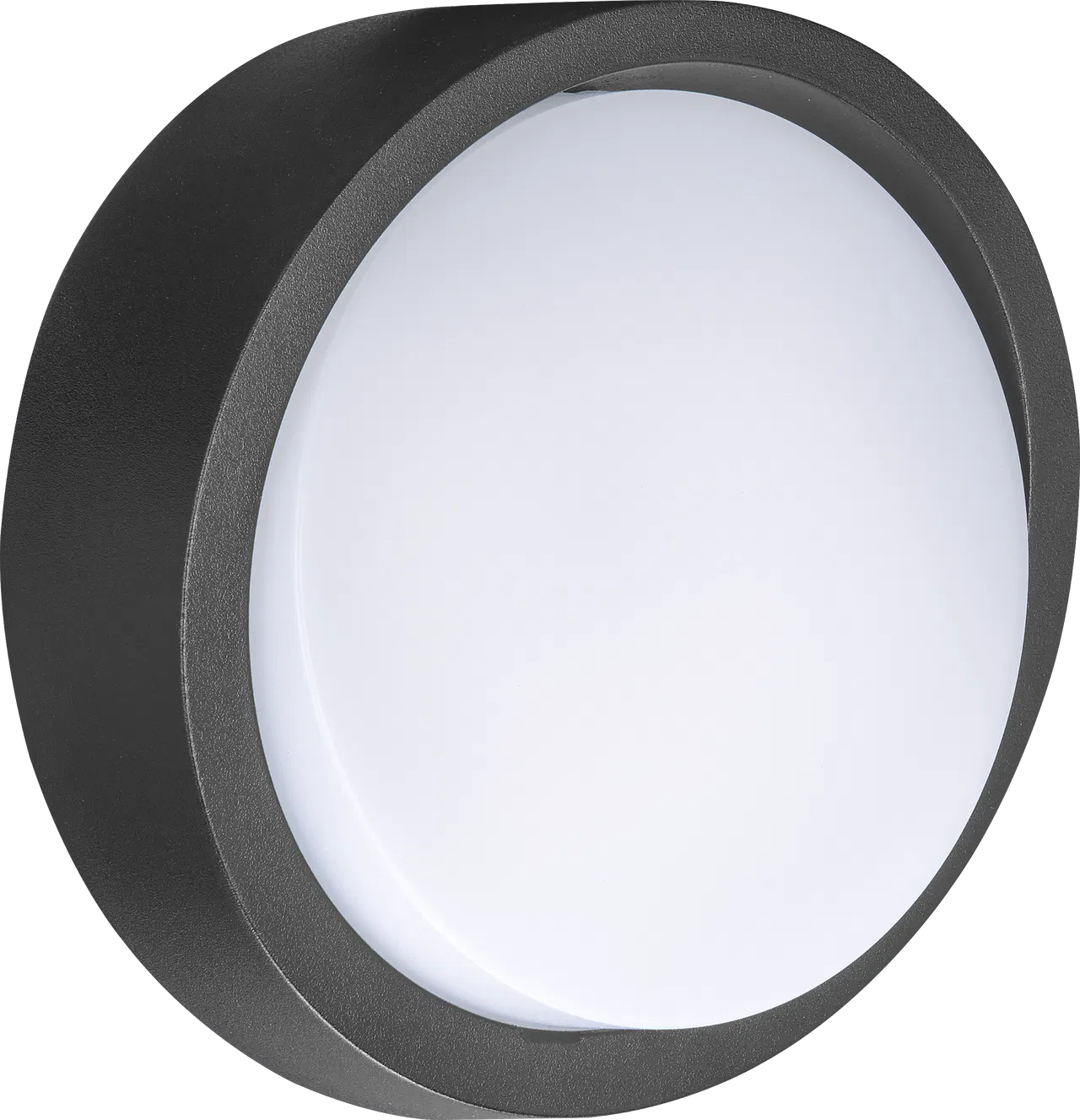 EXTERIOR DECORATIVE BULKHEAD 15W 1350LM CCT IP65 - BLACK Î¦220MM