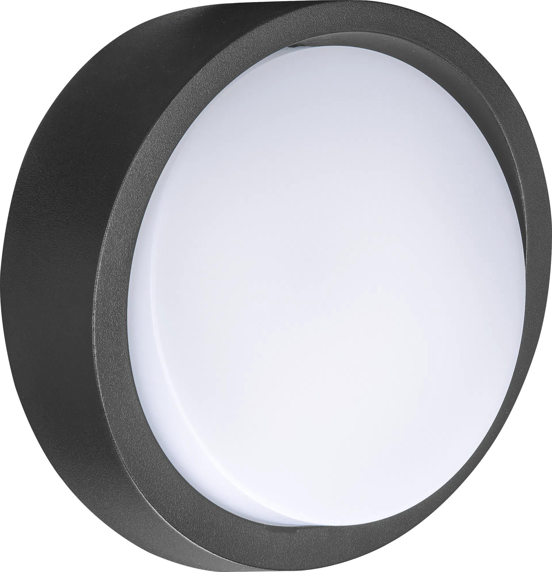 EXTERIOR DECORATIVE BULKHEAD 15W 1350LM CCT IP65 - BLACK Î¦220MM