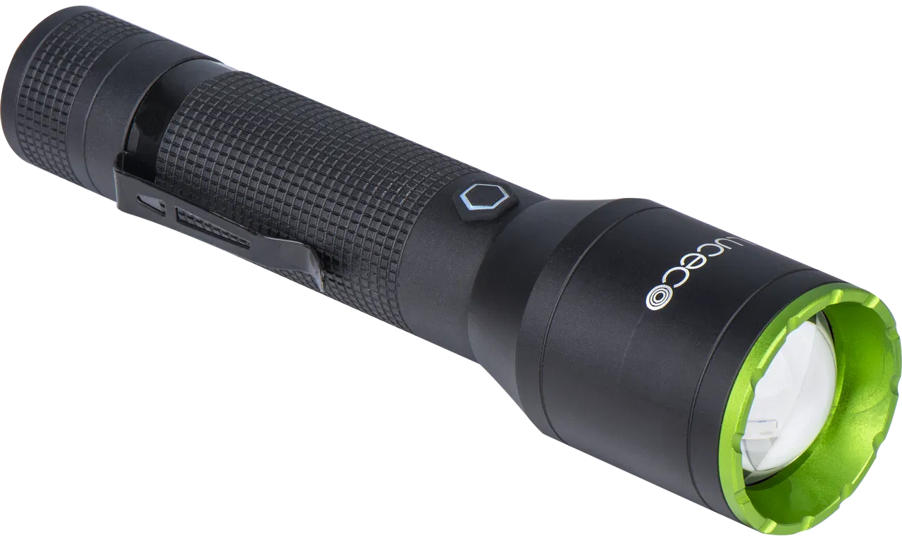 LUCECO HAND TORCH 6W 600LM 6500K 2000MAH IP44