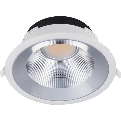 LUCECO CARBON ULTRA DOWNLIGHT 21W 2650LUMENS IP54 RATED 200MM CUT-OUT