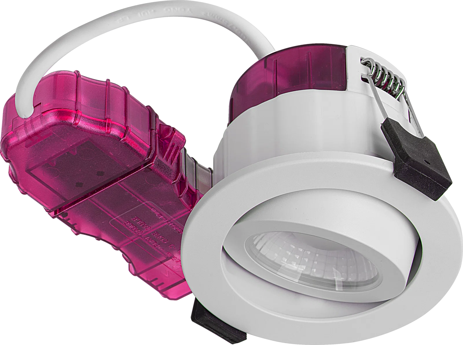 FTYPE ELITE 4W/6W 750LM POWER CHANGE & 4COLOUR CCT 2700K 3000K 4000K 6000K DIMMABLE IP65 WHITE - ADJUSTABLE