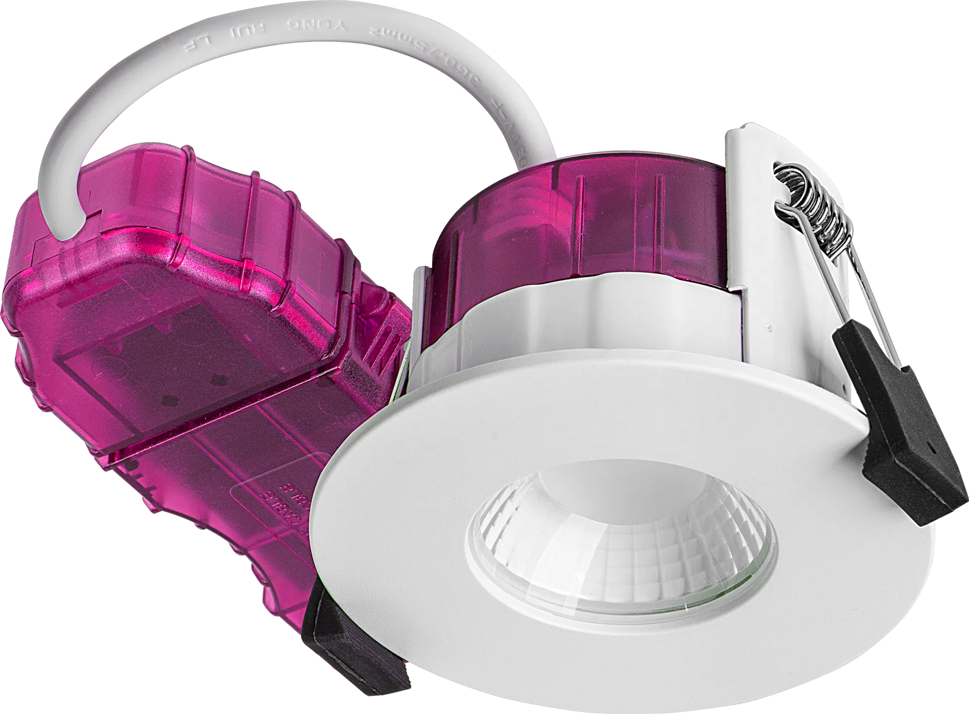 FTYPE ELITE 4W/6W 690LM POWER CHANGE & CCT CHANGE 3000K / 4000K DIM2WARM DIMMABLE IP65 WHITE - FLAT