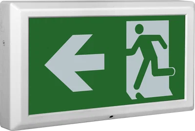 EXIT BOX 3HR DALI EMERGENCY MAINTAINED 240LM 6W UP ARROW
