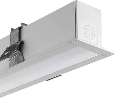 CONTOUR WHITE RAL 9016 RECESSED LINEAR 1720MM 3600LM 34W STD