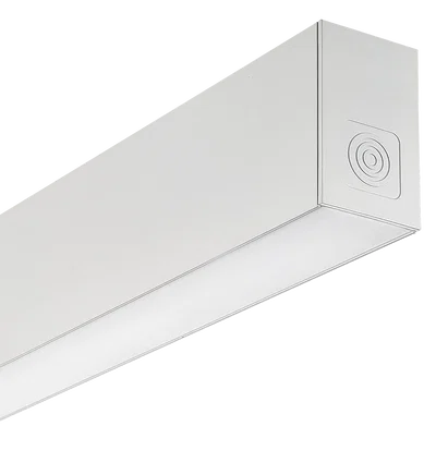 CONTOUR DIRECT/INDIRECT WHITE RAL 9016 SUSPENDED LINEAR 1414MM 6000LM 57W STD