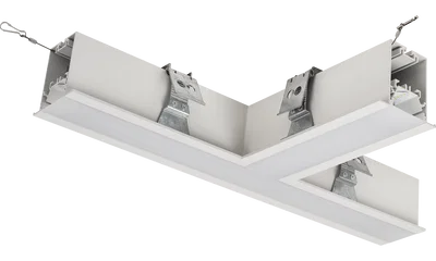 CONTOUR WHITE RAL 9016 RECESSED LINEAR 568.4MM 1800LM 17W STD