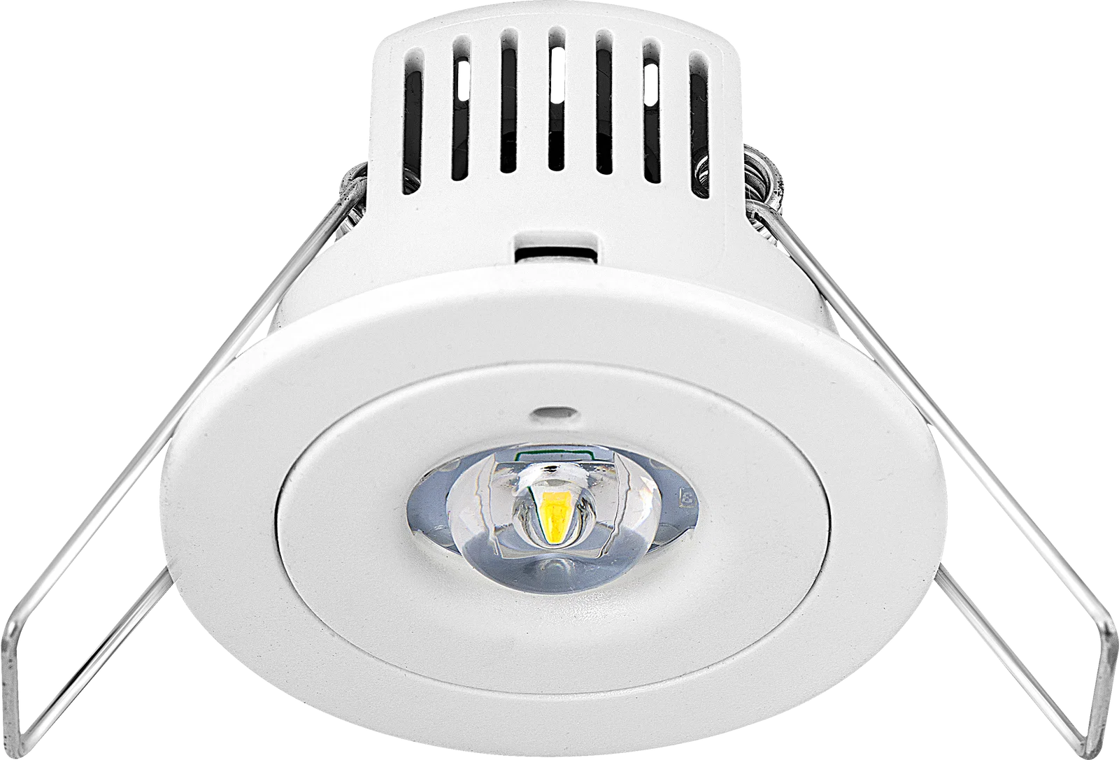 TEMPUS 1W RECESSED 3HR NON MAINTAINED EMERGENCY DOWNLIGHT C/W CORRIDOR OPTIC