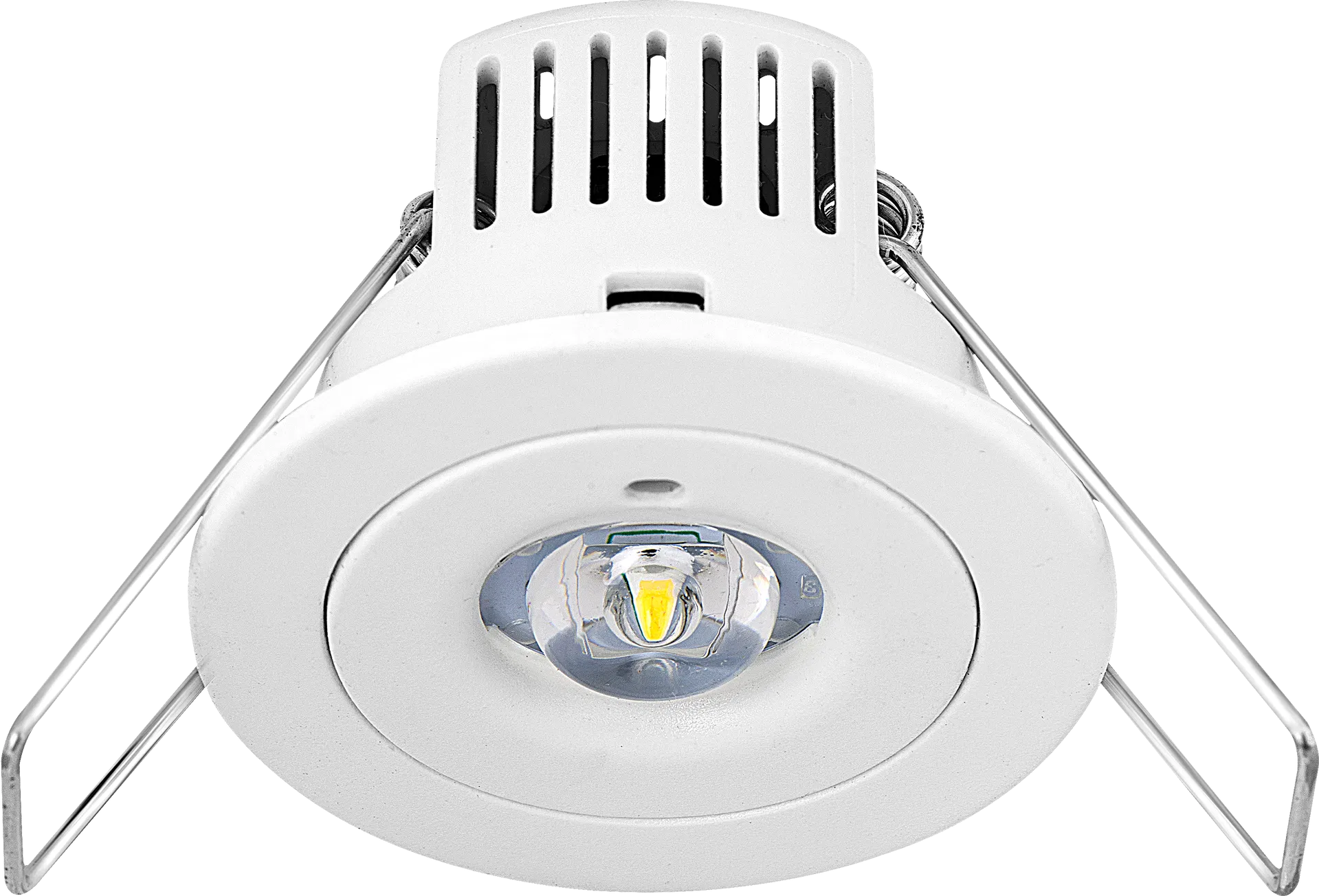 TEMPUS EXTRA RECESSED 3W BLACK CORRIDOR LENS