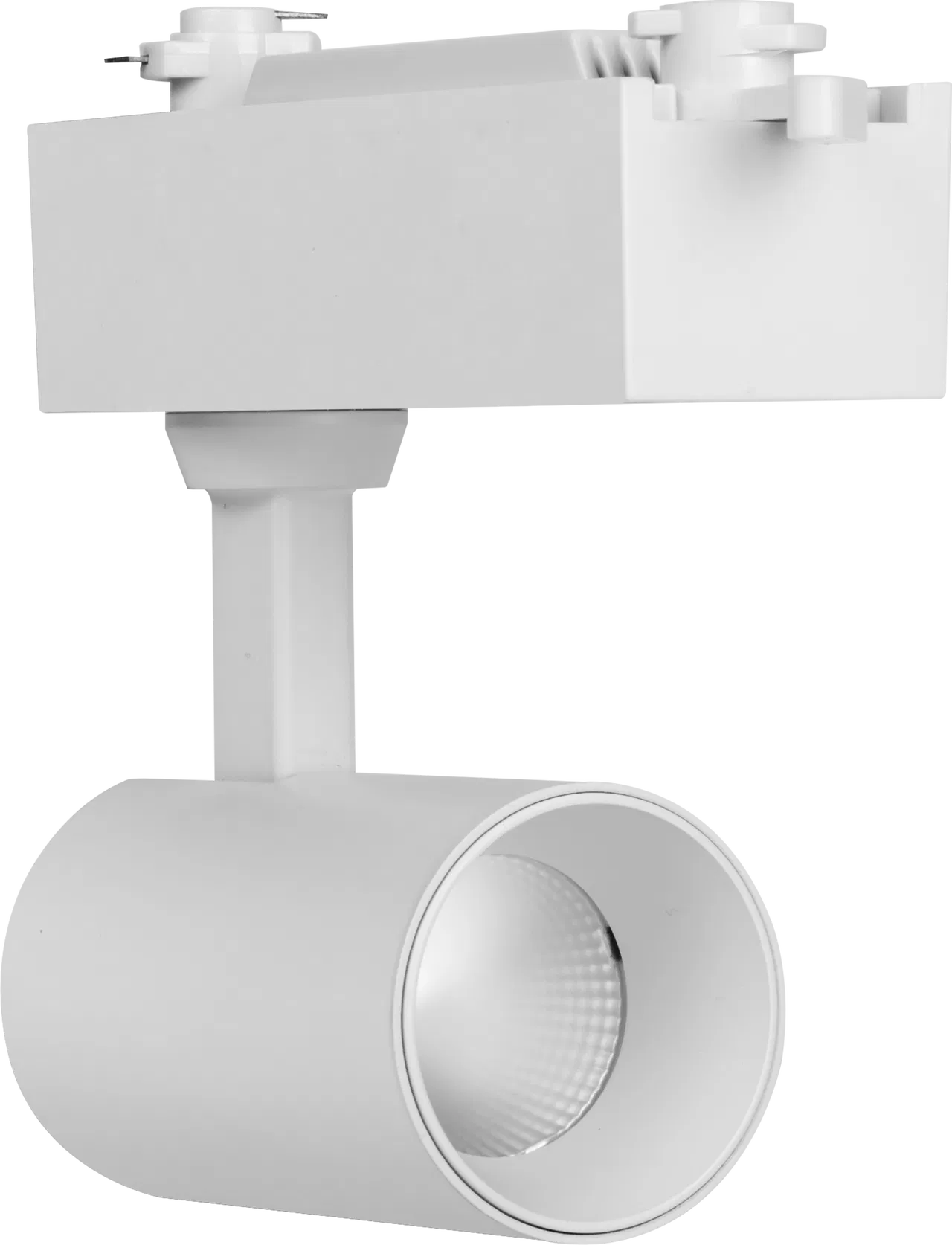SINGLE CIRCUIT TRACK SPOT 450LM 7W 4000K WHITE FIXED BEAM ANGLE