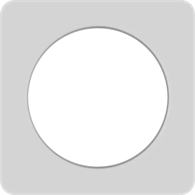 SQUARE WHITE PLATINUM MINI ACC.