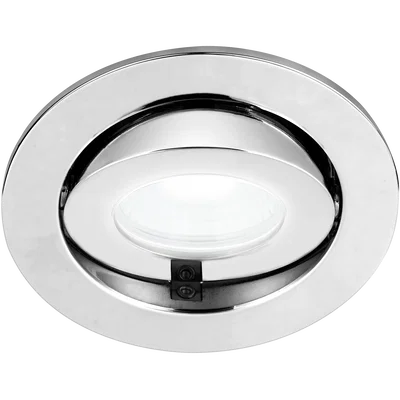 ELEMENT DOWNLIGHT ADJUSTABLE FLAT BEZEL Ã˜105MM POLISHED CHROME