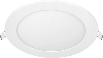 LUXPANEL CIRCULAR RAL 9016 D-LIGHT 120MM 390LM 6W STD