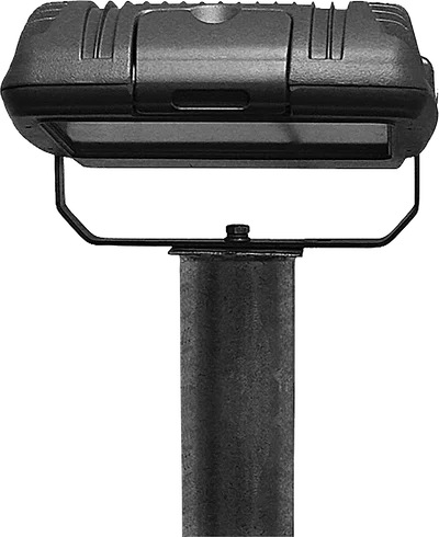 Floor Mount Bracket, Portrait Orientation, Stainless Steel