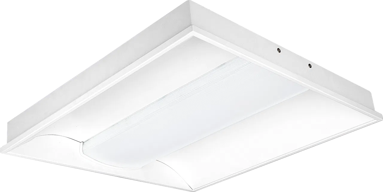 EPSILSON MICROPRISM RAL 9016 RECESSED PANEL 595X595MM 2500LM 18W DIM