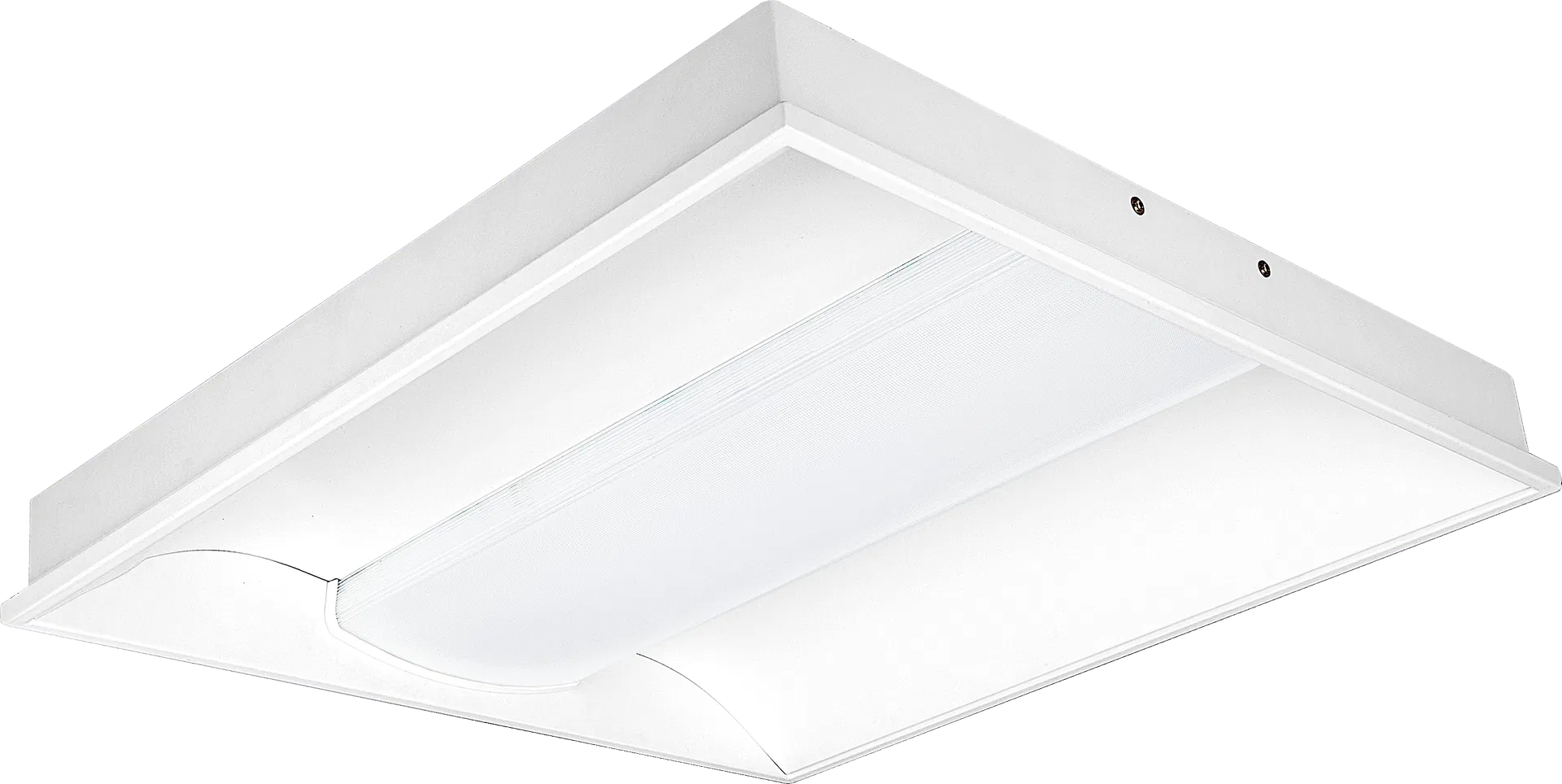 EPSILSON MICROPRISM RAL 9016 RECESSED PANEL 595X595MM 2500LM 18W DIM