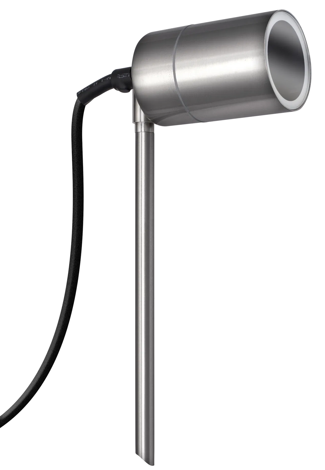 STAINLESS STEEL EXTERIOR DECORATIVE GU10 GARDEN SPIKE LIGHT - IP44