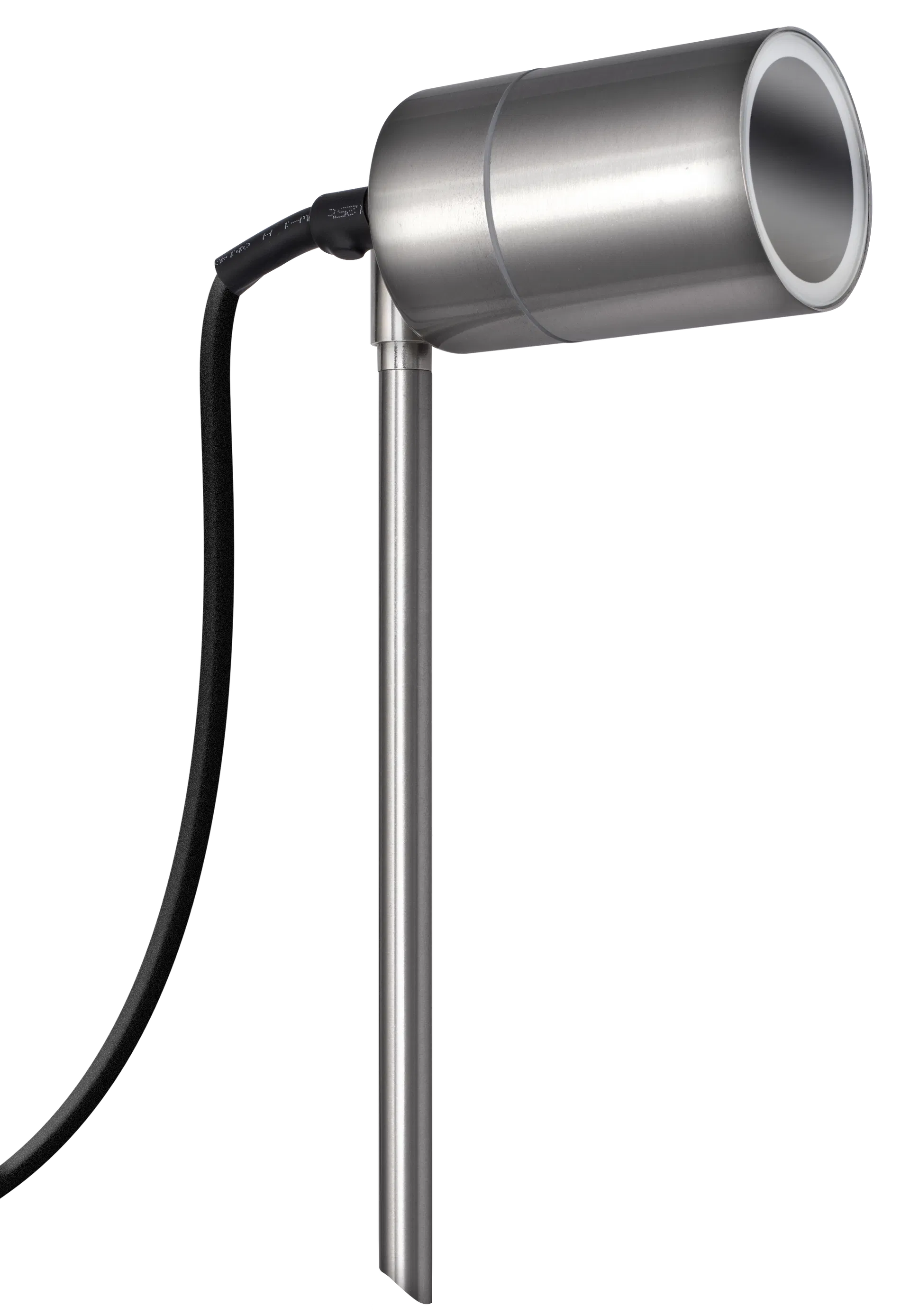 STAINLESS STEEL EXTERIOR DECORATIVE GU10 GARDEN SPIKE LIGHT - IP44