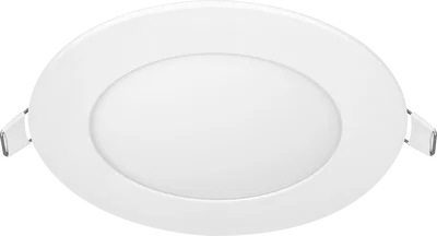 ECO CIRCULAR SLIMLINE DOWNLIGHT Ã˜120MM 400LM 6W 3000K STANDARD - PC DIFFUSER