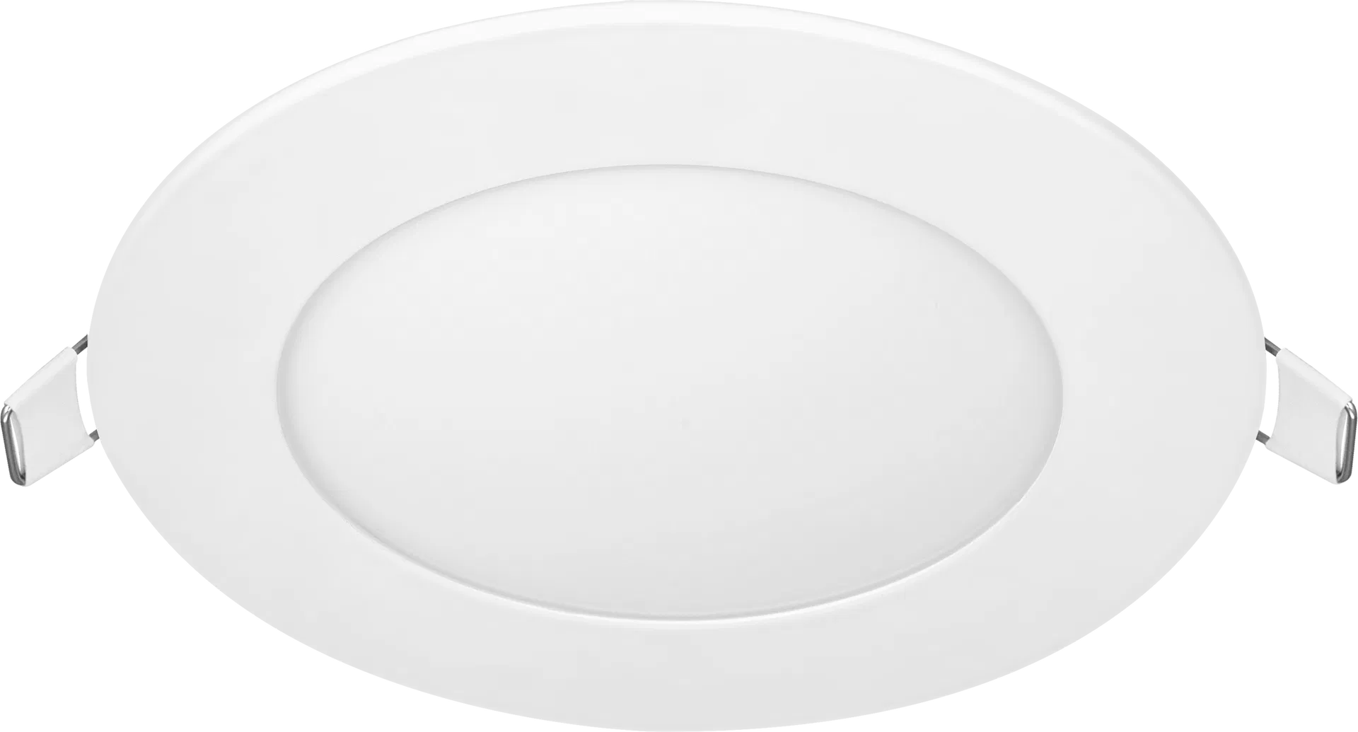 ECO CIRCULAR SLIMLINE DOWNLIGHT Ã˜120MM 400LM 6W 4000K STANDARD - PC DIFFUSER