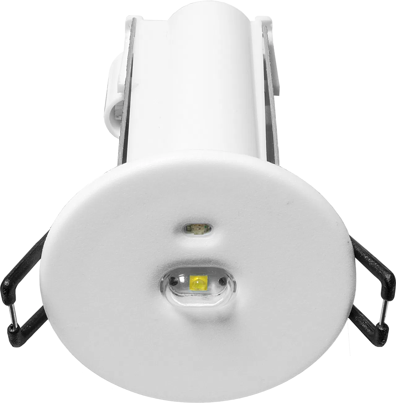 TEMPUS EXTRA 390LM 3W SURFACE 3HR SELF-TEST EMERGENCY DOWNLIGHT C/W CORRIDOR OPTIC