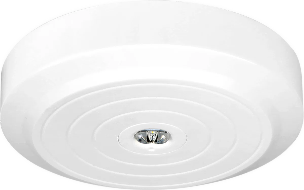 TEMPUS 1W SURFACE 3HR EMERGENCY DOWNLIGHT C/W OPEN AREA OPTIC