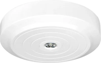 TEMPUS MAINTAINED 3HR WIRELESS ELEVATE EMERGENCY BULKHEAD 3W 140LM C/W LEGEND KIT
