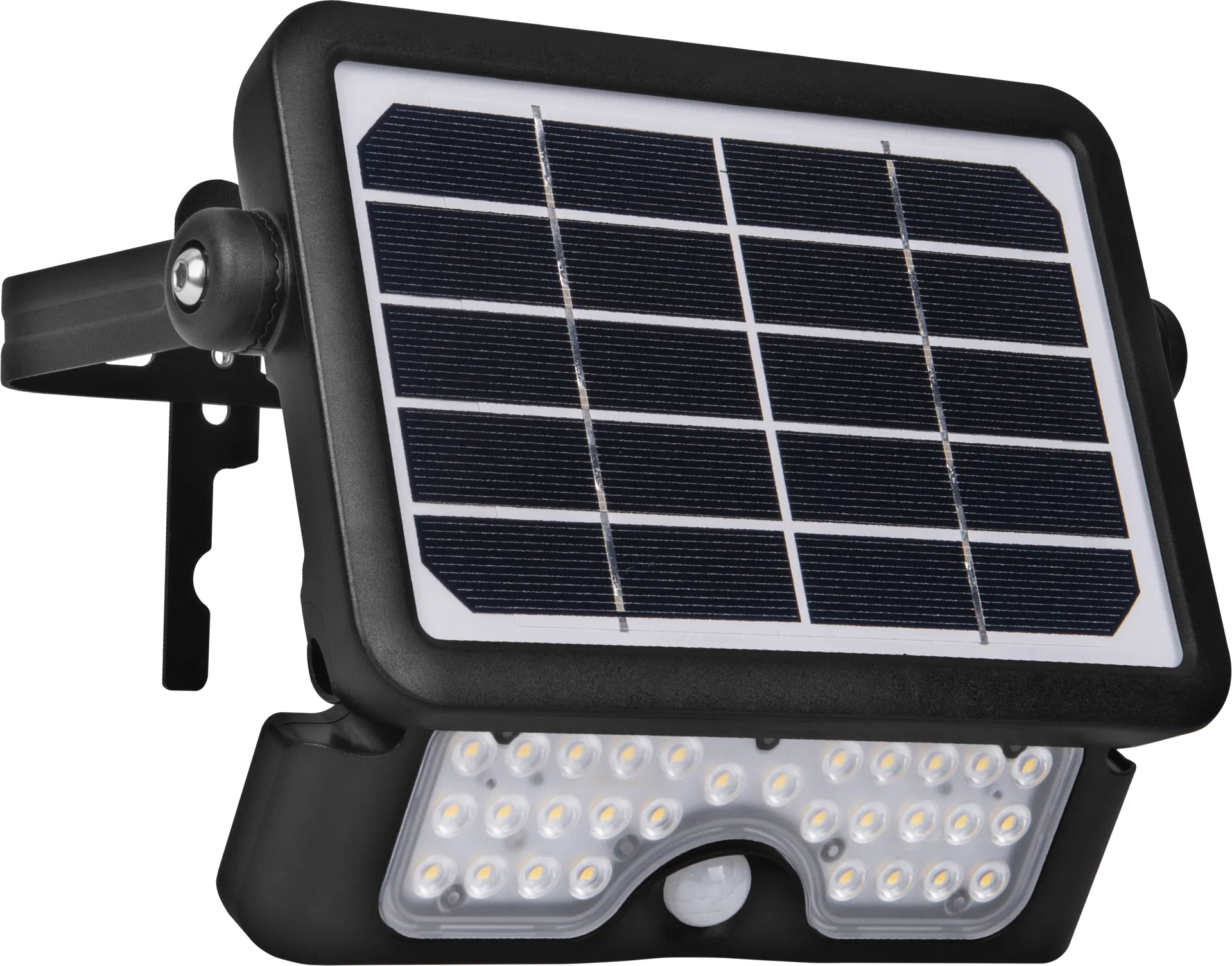 SOLAR GUARDIAN PIR FLOODLIGHT BLACK IP65 5W 550LM 4000K