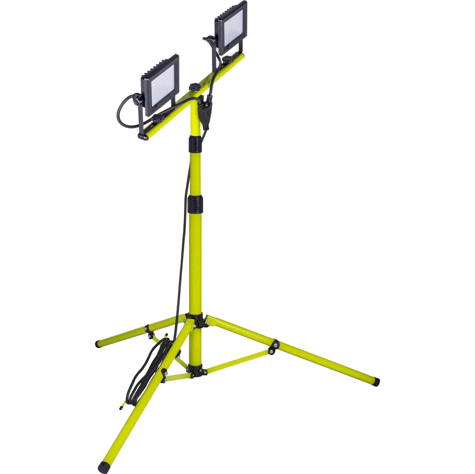 ECO TRIPOD  BLACK TWIN 5000LM 2X50W 5000K - UK PLUG